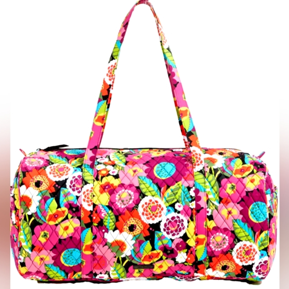 Vera Bradley VA VA BLOOM travel duffle bag